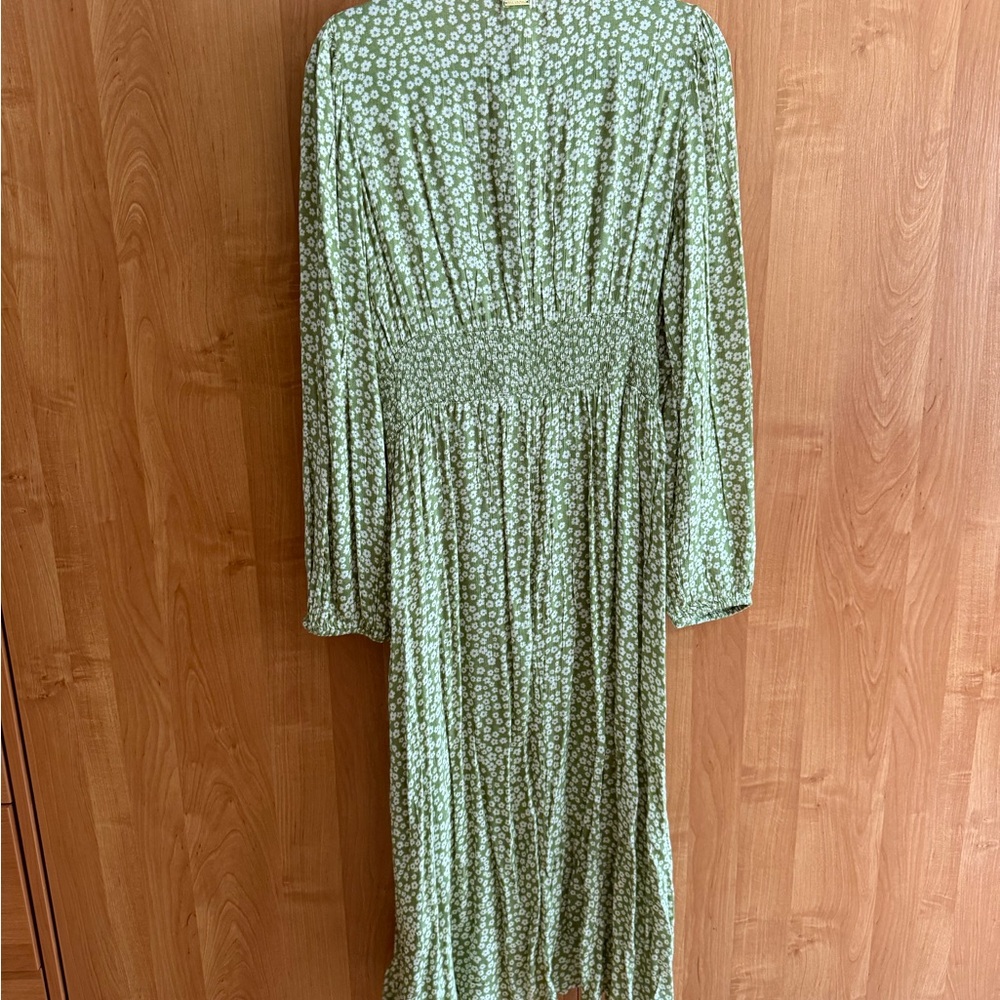 Billabong ditsy-floral button-front midi dress — NWT - Picture 4 of 4